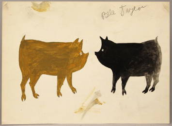 BILL TRAYLOR (American, 1854-1949)