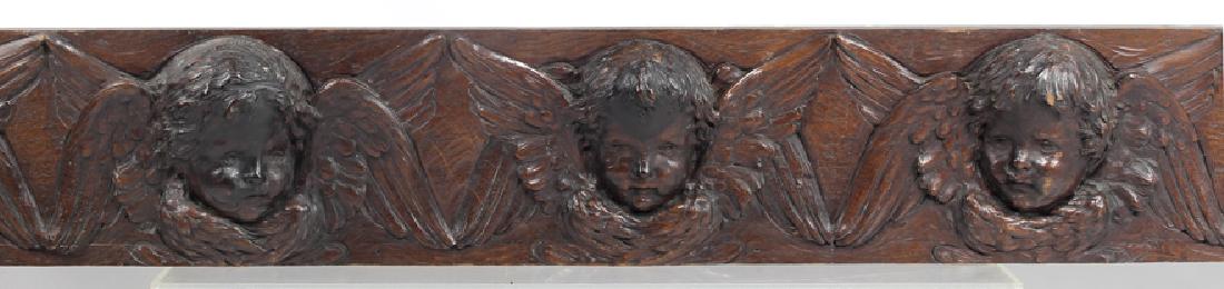 19TH C. CARVED ARCHITECTURAL PANEL (1 of 2)