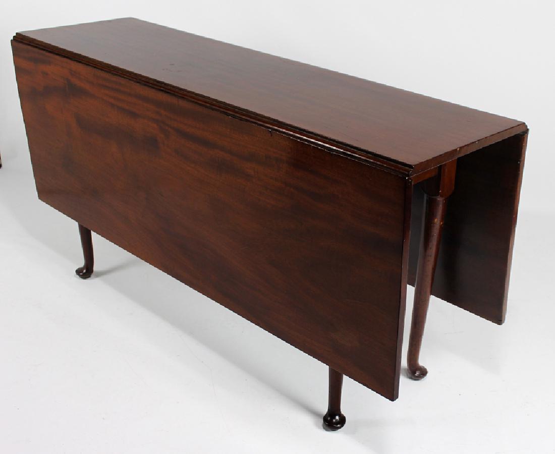 NEWPORT QUEEN ANNE MAHOGANY DROP-LEAF TABLE (1 of 4)