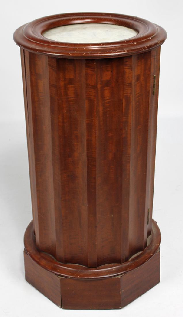 ENGLISH REGENCY COLUMNAR-FORM MAHOGANY STAND (1 of 2)