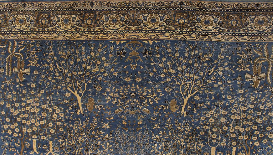 OVERSIZED ROOMSIZE ANTIQUE LARISTAN RUG (1 of 3)