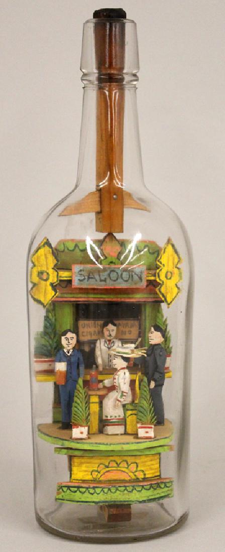 CARL WORNER SALOON DIORAMA BOTTLE (1 of 4)