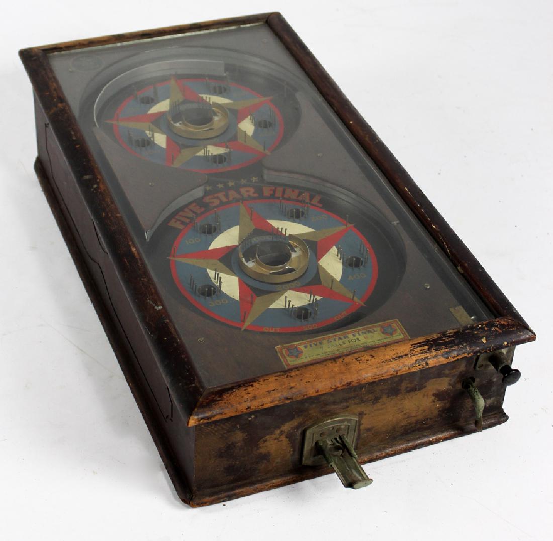 PIN BALL SKILL GAME, FIVE STAR FINAL (1 of 2)