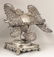 RARE SPANISH COLONIAL SILVER PELICAN-FORM BOOKSTAND - 2