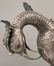 RARE SPANISH COLONIAL SILVER PELICAN-FORM BOOKSTAND - 4