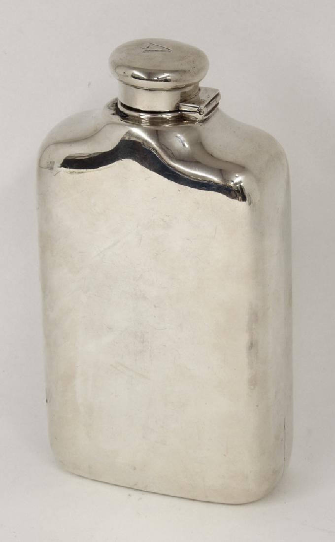STERLING SILVER FLASK,   TIFFANY (1 of 1)