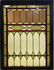 LARGE VINTAGE STAINED GLASS WINDOW