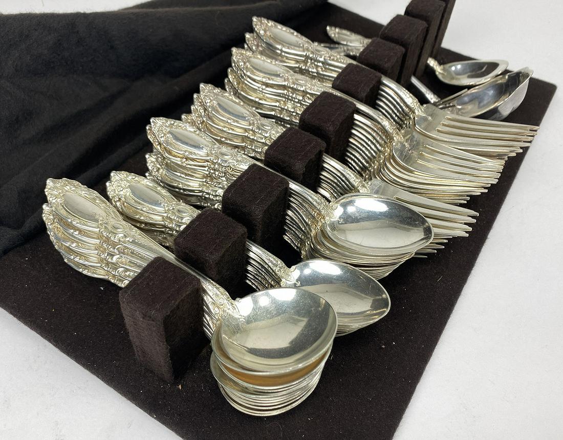 TOWLE STERLING SILVER FLATWARE, KING RICHARD (1 of 1)