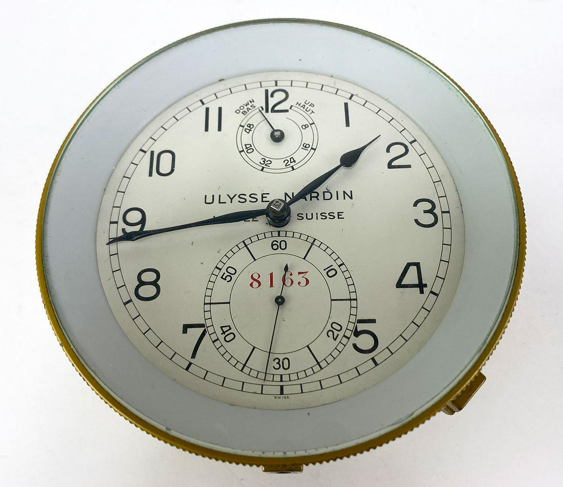 UNBOXED MARINE CHRONOMETER,   NARDIN 8163 (1 of 2)