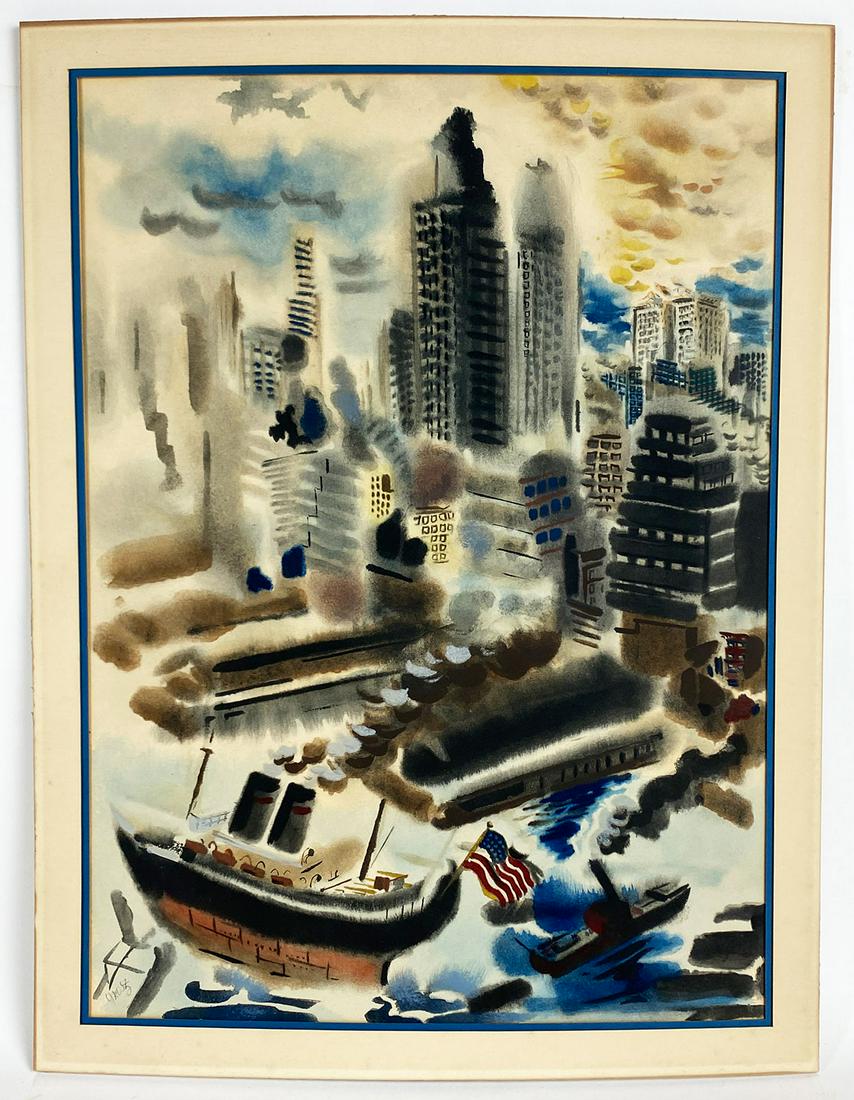 GEORGE GROSZ (Germany, 1893-1959) (1 of 2)