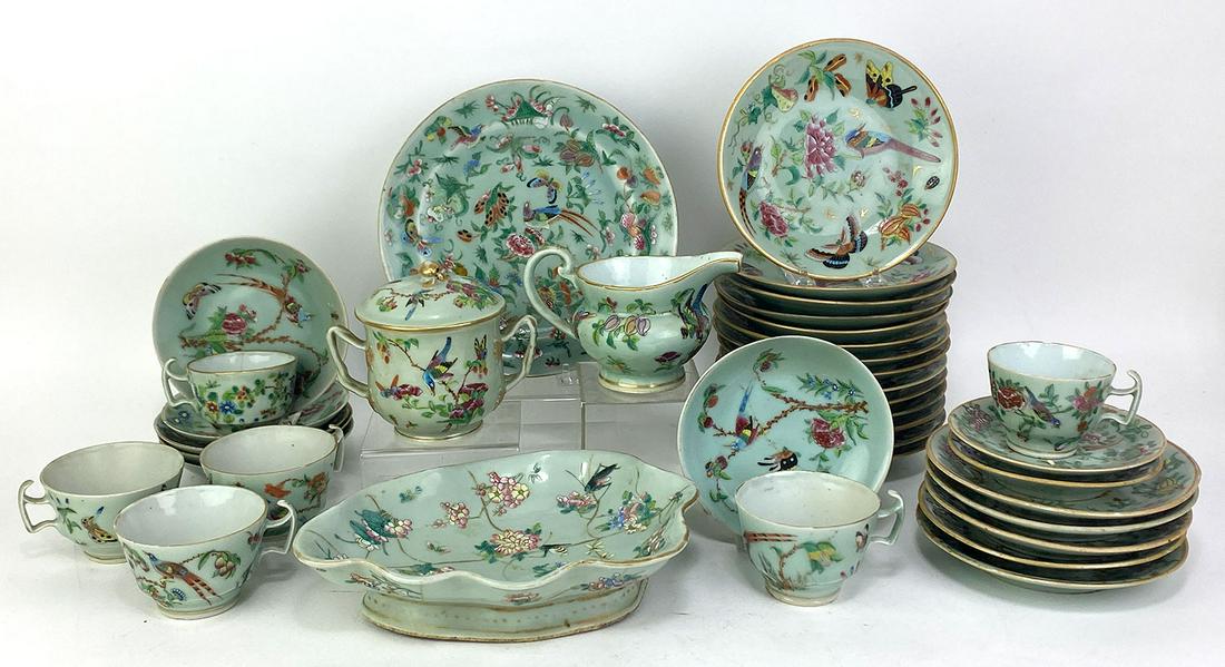 (on 37) CHINESE EXPORT CELADON TABLEWARE, MATCHES THE (1 of 1)
