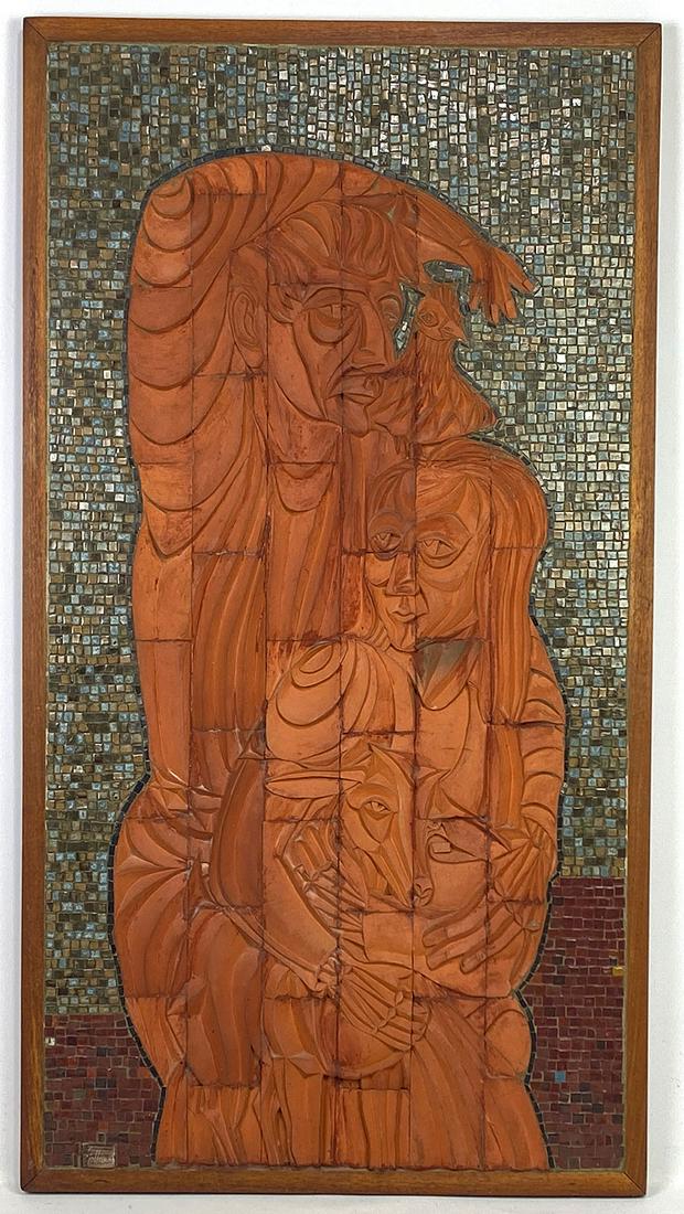 DAVID HOLLEMAN (Massachusetts, 1927 - 2020) MOSAIC (1 of 2)