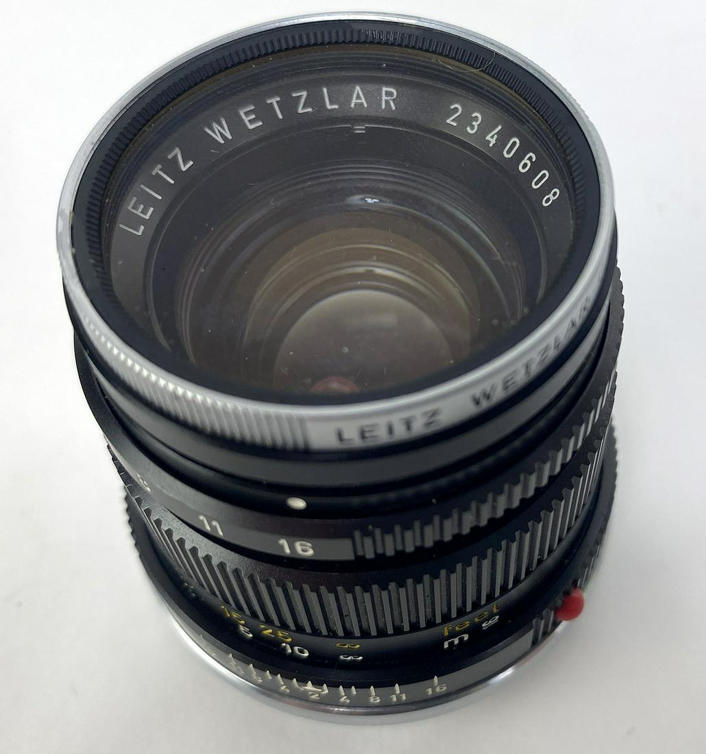 VINTAGE LEICA SUMMICRON LENS, 50mm (1 of 1)