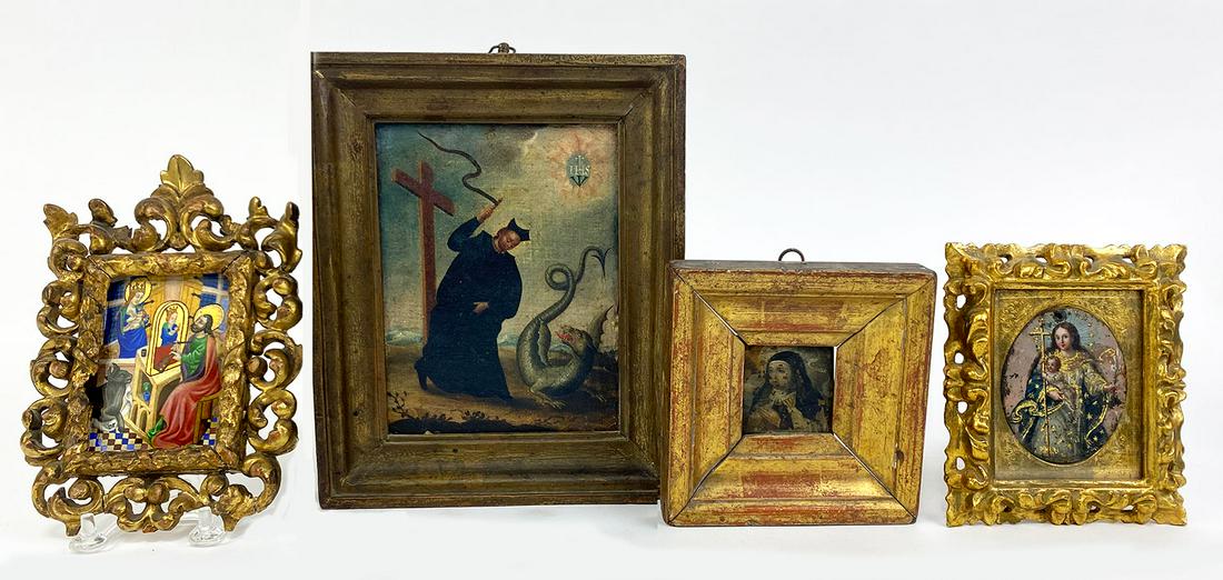 (on 4) ECCLESIASTICAL SMALL ARTWORKS (1 of 4)