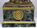 161: LARGE FRENCH BRONZE AND MARBLE FIGURAL MANTEL CLOC - 3