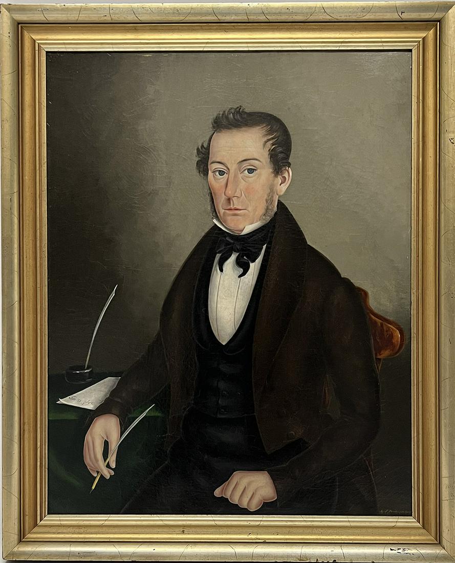 sgn. J. BRADLEY (American/New York, mid 19th c.) (1 of 3)