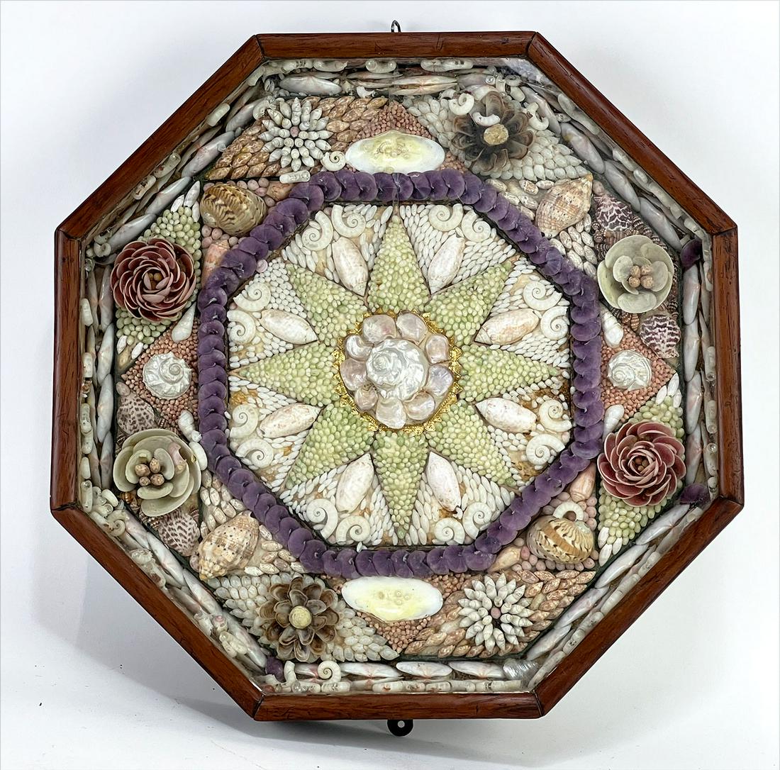 LARGE SINGLE SAILOR'S VALENTINE (1 of 1)