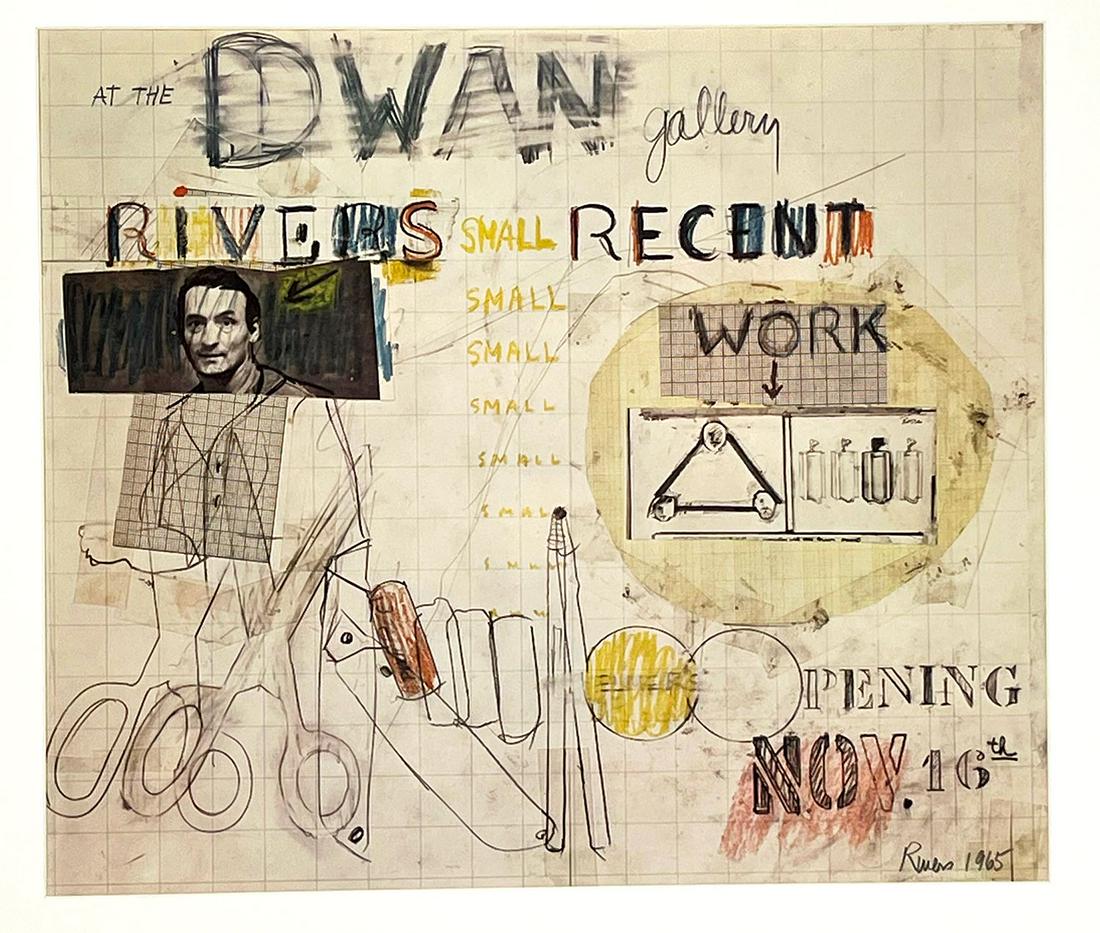 LARRY RIVERS (American 1923-2002) (1 of 3)