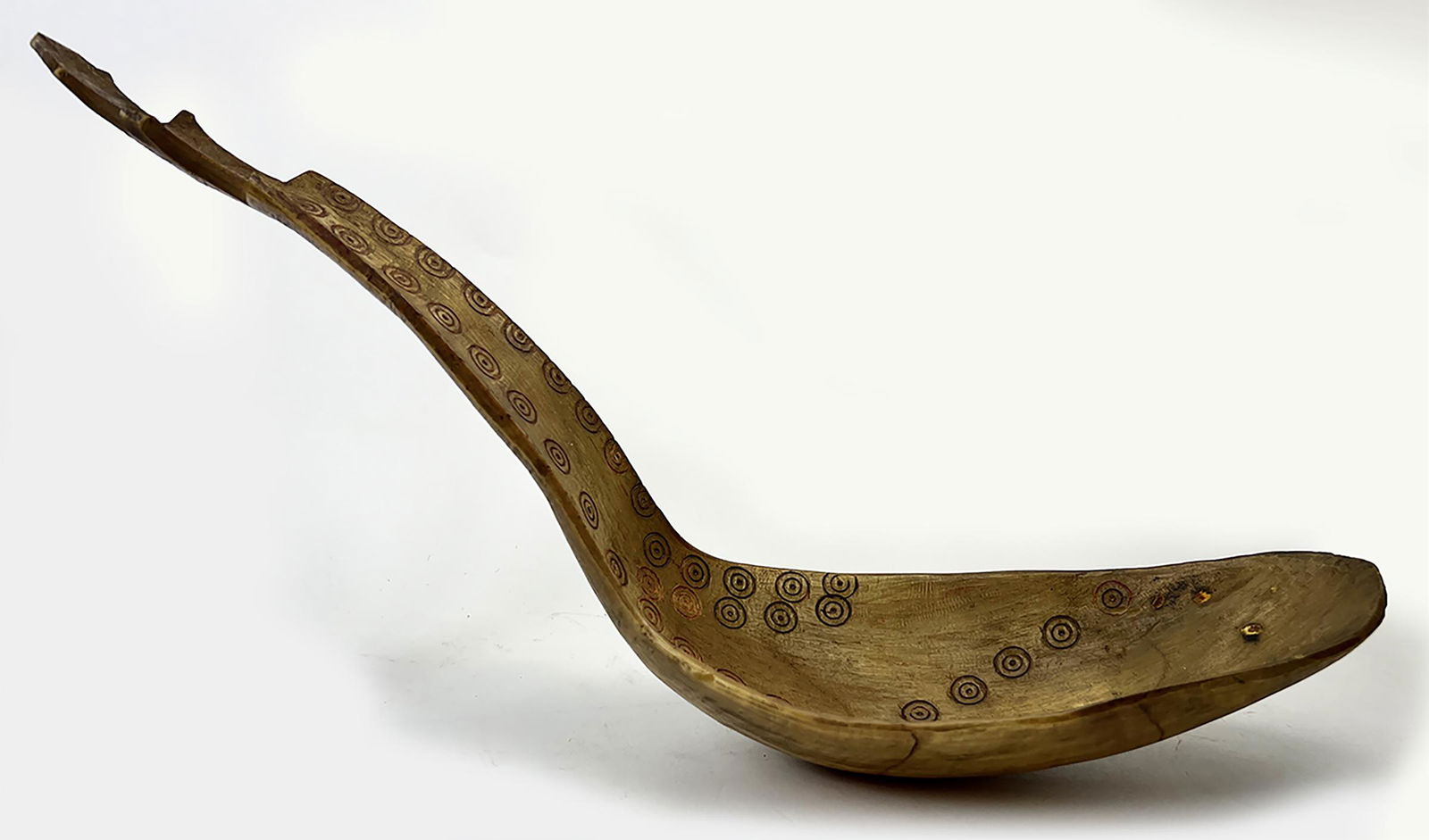 NORTHWEST NATIVE MOUNTAIN SHEEP HORN LADLE (1 of 3)