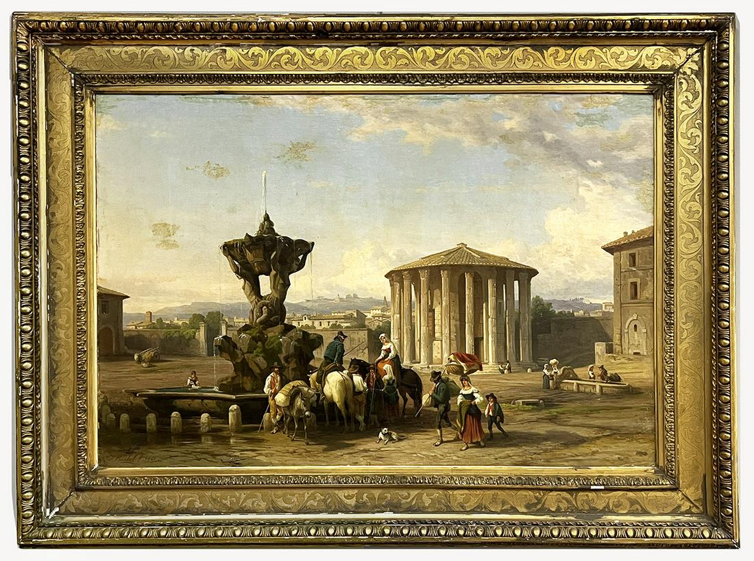 FRANZ KNEBEL (Swiss, 1809-1877) (1 of 6)