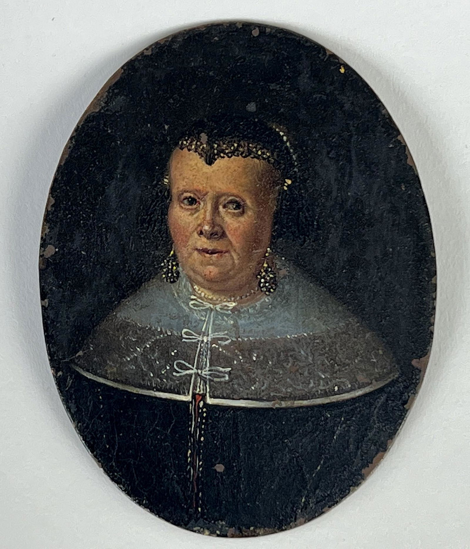 DUTCH MINIATURE PORTRAIT ON COPPER (1 of 1)