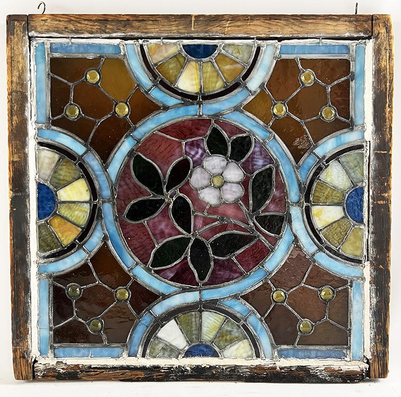 STAINED GLASS WINDOW PANEL (1 of 2)