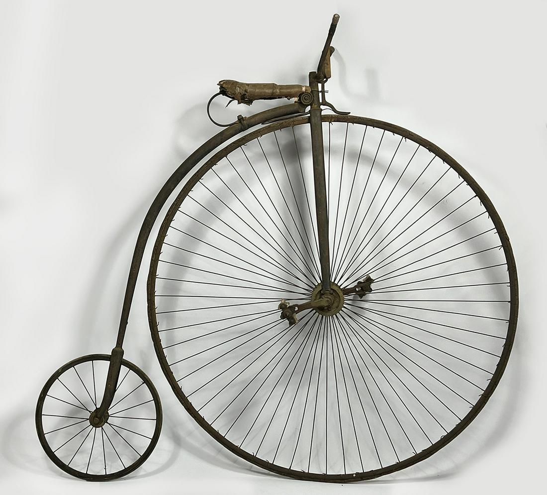 AUTHENTIC HIGH WHEEL BICYCLE / PENNY FARTHING (1 of 5)