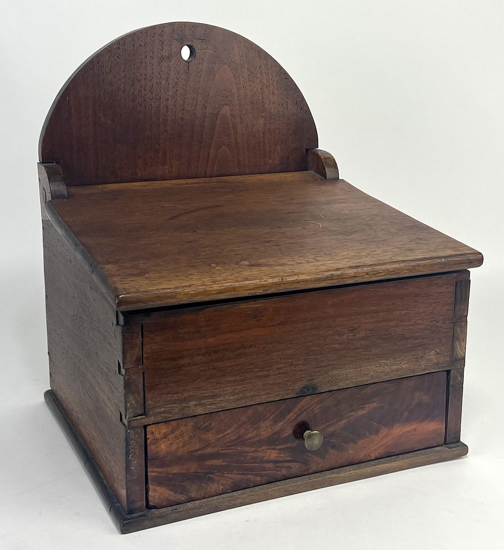 PENNSYLVANIA WALNUT HANGING WALL BOX (1 of 2)