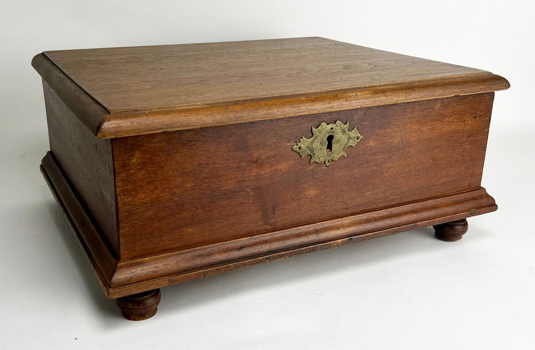 PENNSYLVANIA WALNUT DOCUMENT BOX (1 of 6)