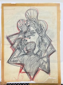 MORENON PRELIMINARY STUDIES FOR STEEL SCULPTURES