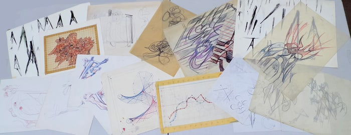 STUDIES FOR STEEL SCULPTURES