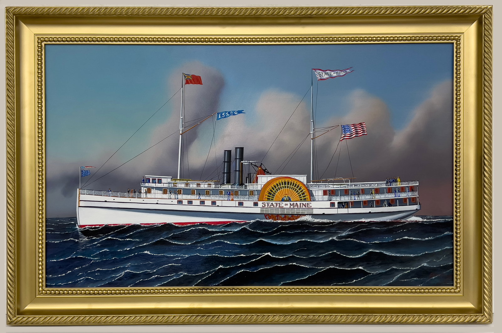 JEROME HOWES (American, b.1955) PAINTING (1 of 3)