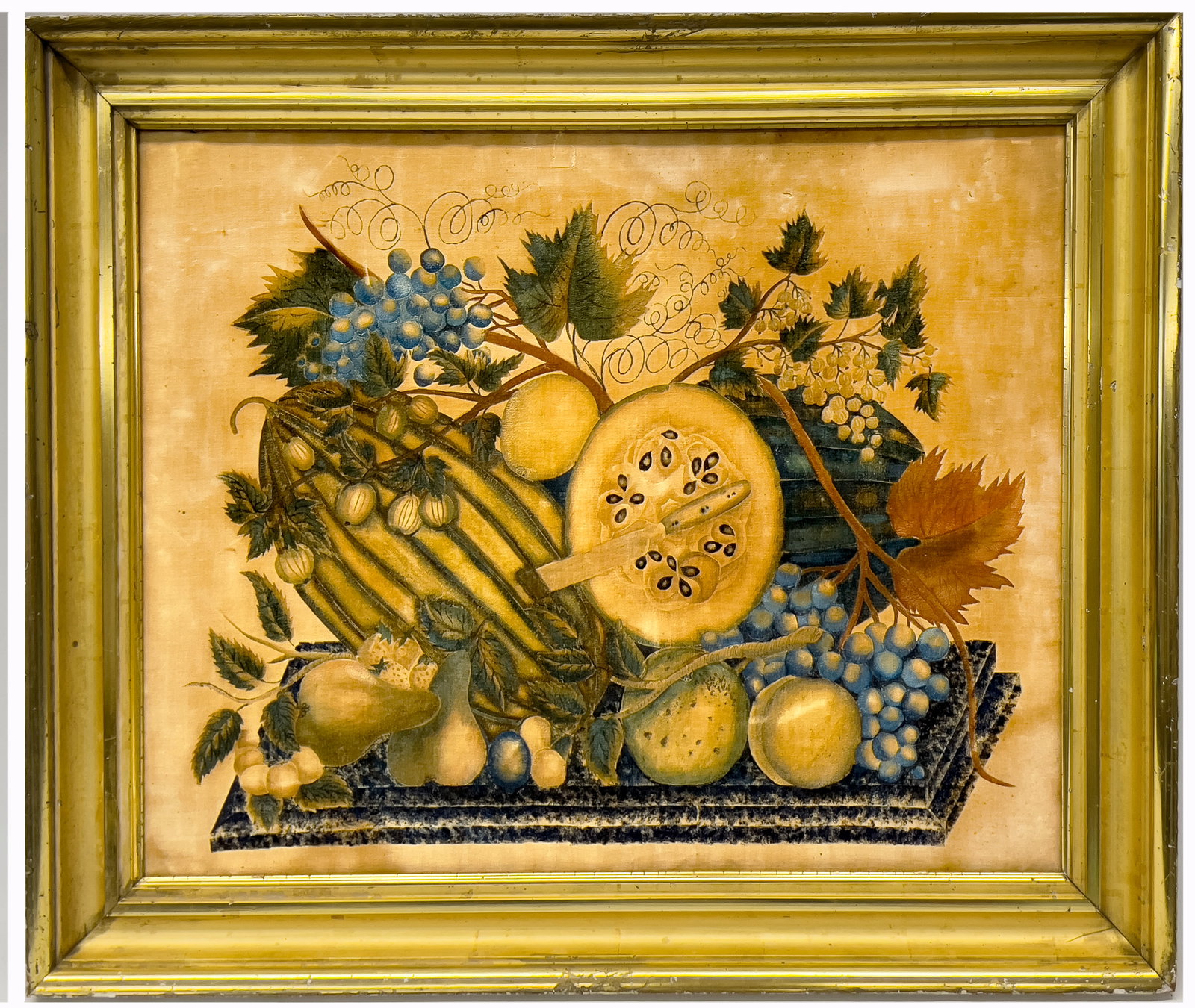 STILL LIFE THEOREM PAINTED ON VELVET (1 of 1)