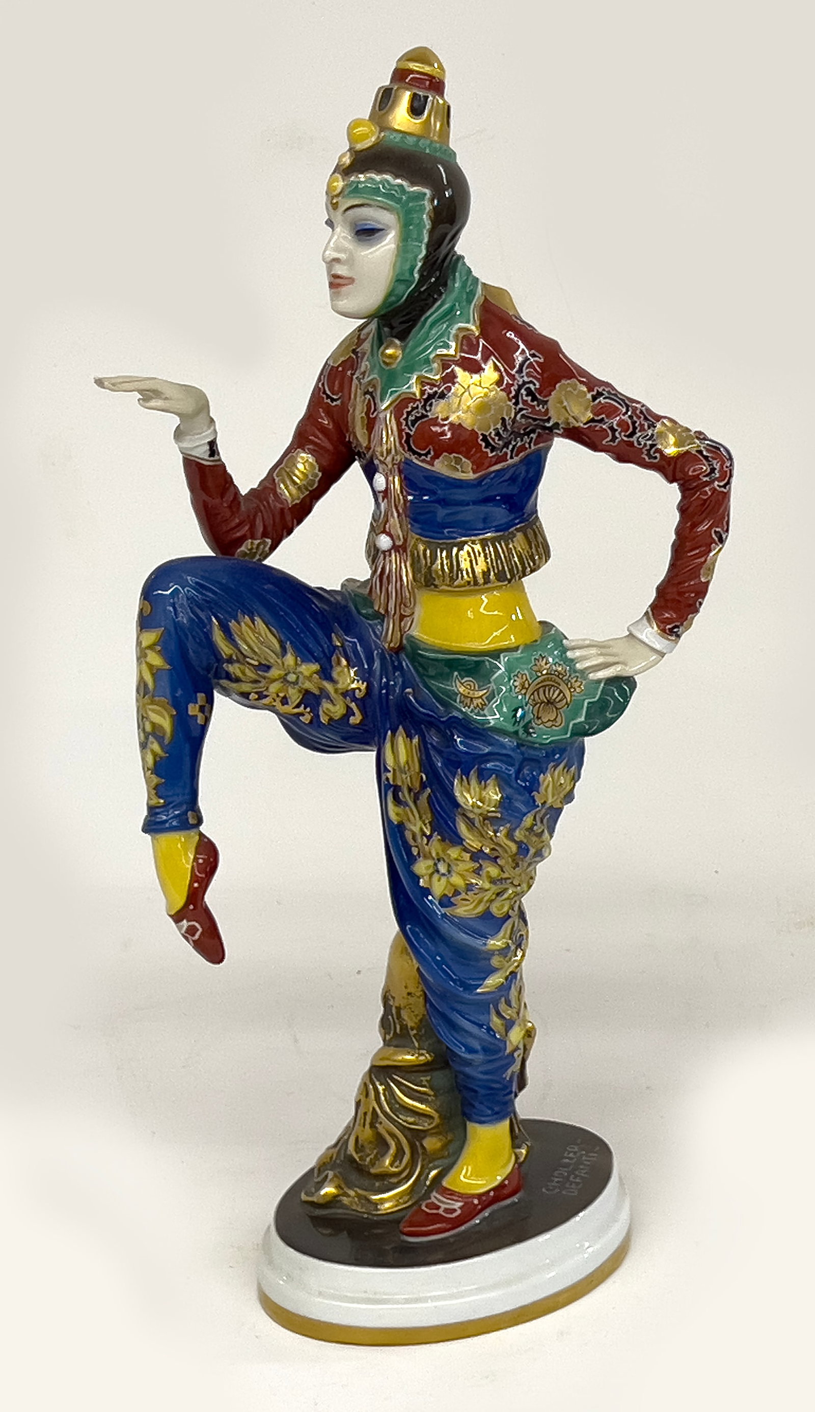 ROSENTHAL ART DECO PORCELAIN FIGURINE, DEFANTI (1 of 3)