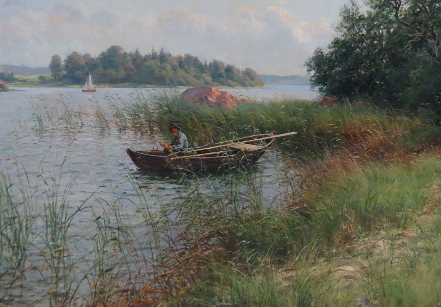 BERNDT ADOLF LINDHOLM (Finnish, 1841-1914) - 4