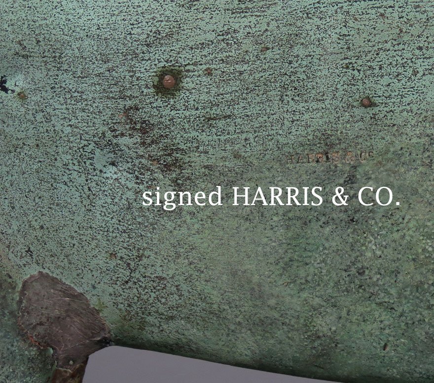 ‘BLACKHAWK’ RUNNING HORSE COPPER WEATHERVANE - 2