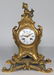 FRENCH ROCOCO-STYLE ORMOLU MANTEL CLOCK