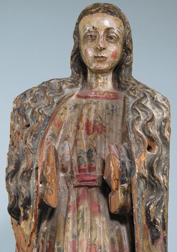 ITALIAN CARVED AND POLYCHROMED SANTOS - 5