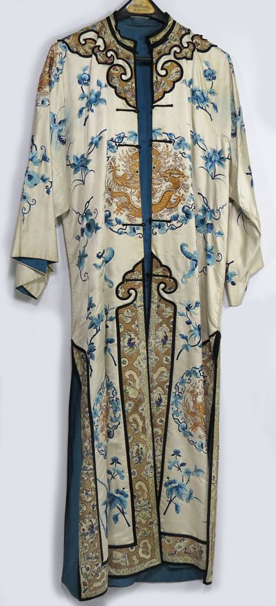 (2) ASIAN EMBROIDERED ROBES - 2