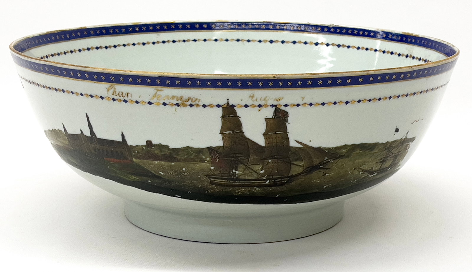 LOWESTAFF ‘CHINESE EXPORT’ PORCELAIN BOWL (1 of 2)