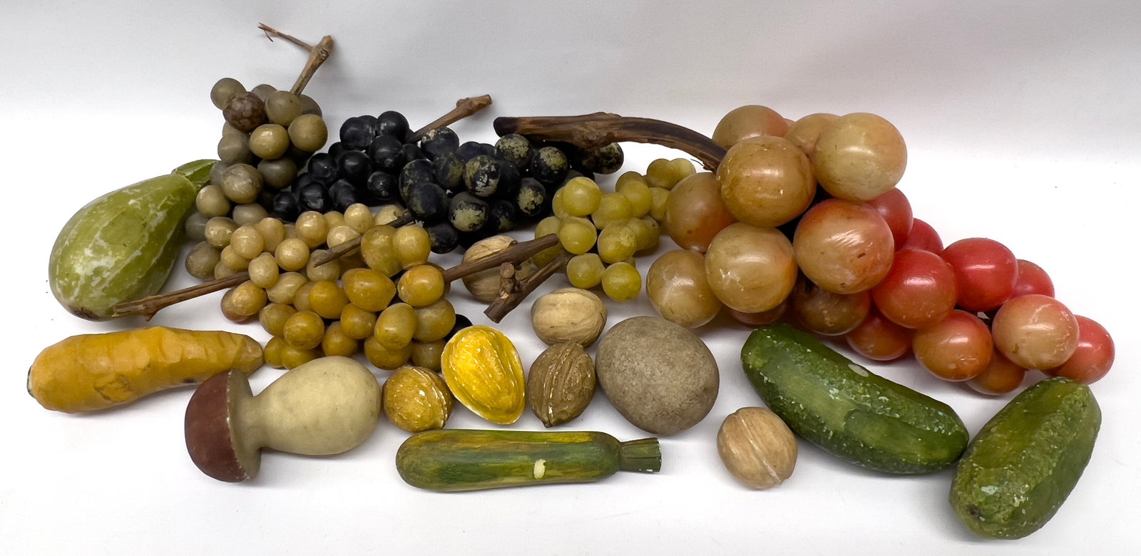 ( 20 approx.) VARIOUS STONE GRAPES, NUTS AND VEGGIES (1 of 1)