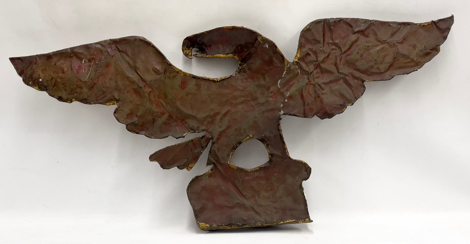 LARGE GILDED COPPER EAGLE - 2