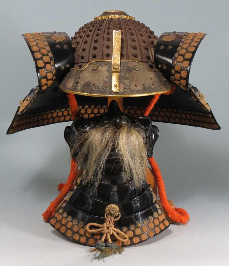 JAPANESE SAMURAI HELMET KABUTO AND MASK JAPANESE SAMURAI HELMET KABUTO AND MASK