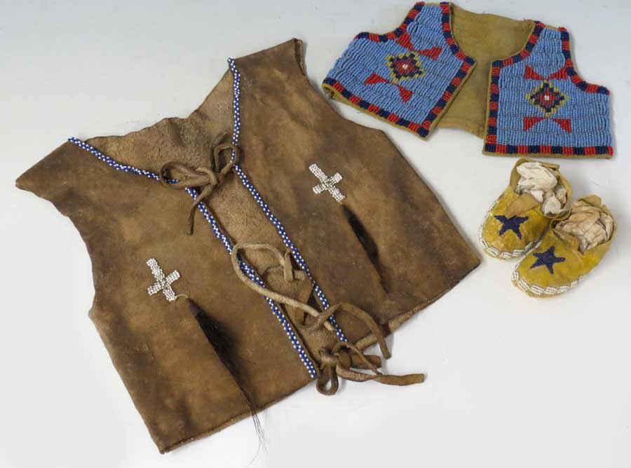 (on 3) NATIVE AMERICAN CHILDREN’S ITEMS (1 of 2)