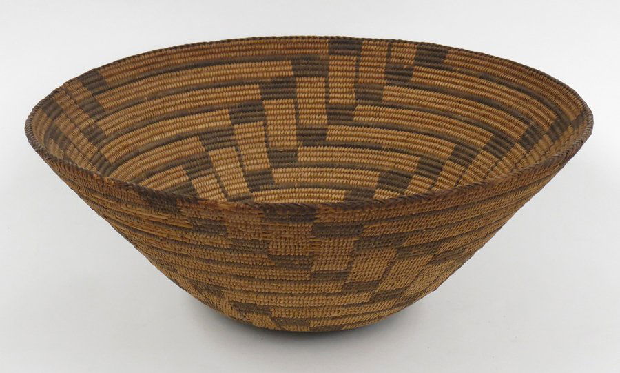 SOUTHWEST COILED BASKETRY BOWL (1 of 4)