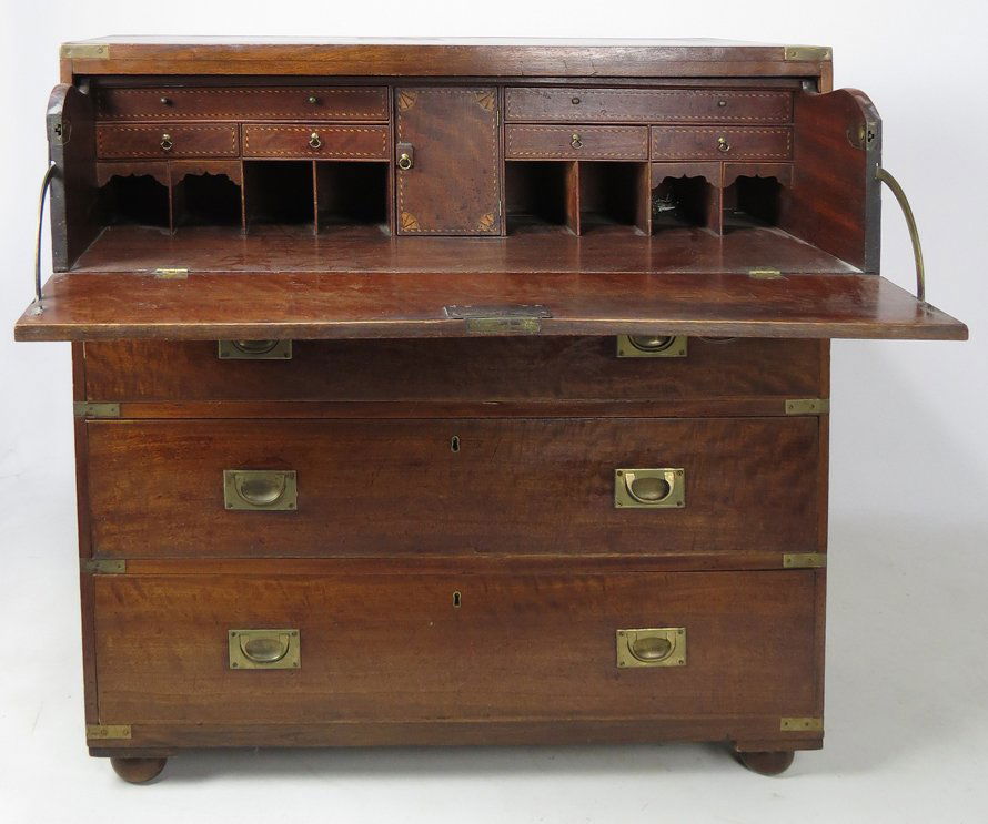 CHINA TRADE CAMPAIGN CHEST/DESK (1 of 2)