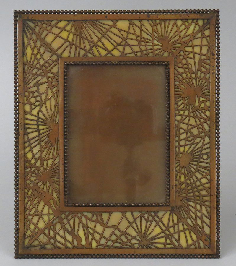 TIFFANY BRONZE PICTURE FRAME (1 of 2)