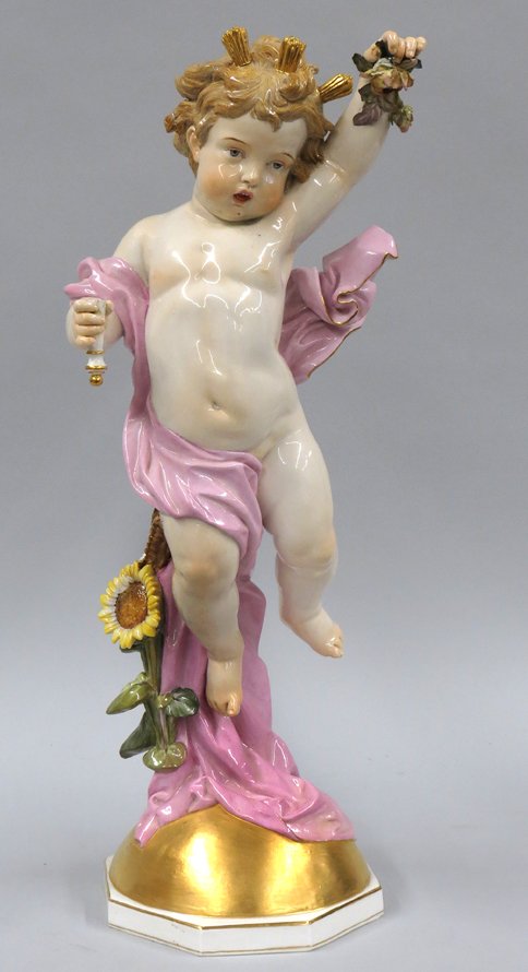 LARGE MEISSEN FIGURINE (1 of 3)