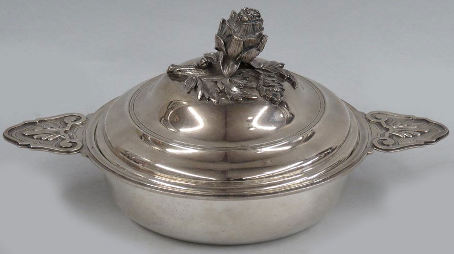 FRENCH COVERED ENTREE DISH, PUIFORCAT (1 of 1)