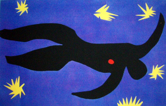Matisse "Icarus" Limited Edition Giclee on Paper w/COA: Matisse "Icarus" Limited Edition Giclee on Paper with COA Size: 23" X 14"